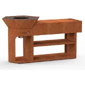 Barbecook Nestor Island en acier Corten
