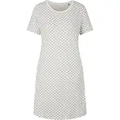 JOOP! Chemise de nuit 'Cosy' bleu foncé / blanc cassé