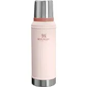 Stanley - Thermos - The Legendary Classic Bottle 0.94L Rose Quartz en Bois