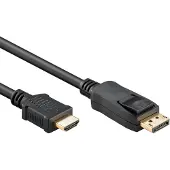 Goobay Câble adaptateur DisplayPort vers HDMI -