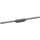 Hansgrohe RainDrain Flex kit de finition pour rigole de douche découpable 80cm chrome brillant