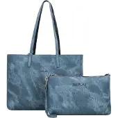 Replay Cabas saphir / bleu clair
