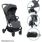 Titaniumbaby Buggy Puls Graphit Grau