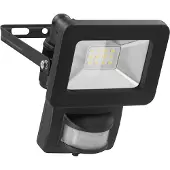 Goobay Projecteur LED d'extérieur, 10 W, avec détecteur de mouvement avec 8