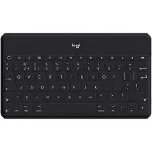 Logitech Keys-To-Go - Tastatur - Bluetooth - Dänemark / Finnland / Norwegen / Schweden - Schwarz