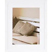 Henzo Bois flotté 40x50 Cadre blanc -