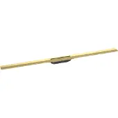 Hansgrohe RainDrain Flex kit de finition pour rigole de douche découpable 120cm Polished Gold Optic