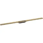 Hansgrohe RainDrain Flex kit de finition pour rigole de douche découpable 120cm Brushed Bronze