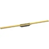 Hansgrohe RainDrain Flex kit de finition pour rigole de douche découpable 100cm Polished Gold Optic