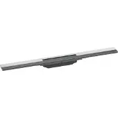 Hansgrohe RainDrain Flex kit de finition pour rigole de douche découpable 70cm chrome brillant