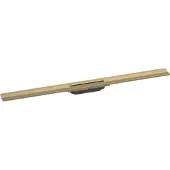 Hansgrohe RainDrain Flex kit de finition pour rigole de douche découpable 100cm Brushed Bronze