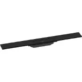 Hansgrohe RainDrain Flex kit de finition pour rigole de douche découpable 70cm Noir Mat