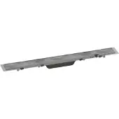 Hansgrohe RainDrain Rock kit de finition pour rigole de douche découpable 60cm RSV Look grille à carreler