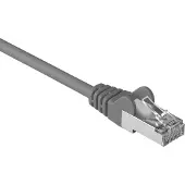 Goobay Câble réseau CAT 5e, F/UTP, gris, 50m