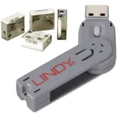 Lindy USB Port Blocker - Bloqueur de port USB