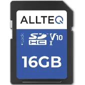 Allteq ALLSDH16G-100V10, 16 Go, SD, 100 Mo/s, 40 Mo/s