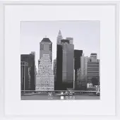 Henzo Metallica 40x40 Cadre blanc -