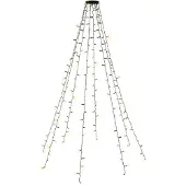 Goobay Guirlande lumineuse - Manteau lumineux - Intérieur et extérieur - Bl