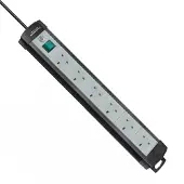 Brennenstuhl 1951563100 Steckdosenleiste Premium-Line 6fach 3m UK