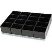 Raaco Kit de compartimentation A9-1 L39xP55xH47mm ESD,16pcs. (16 pièces)