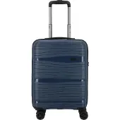 D&N Valisette 'Travel Line 4300' bleu marine / bleu foncé