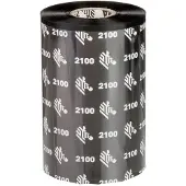 Zebra 2100 Wax ruban thermique 450 m Noir