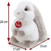 Trudi Peluche lapin taille S