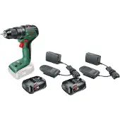 Bosch UniversalImpact 18 V-60 Batterie 2,5 Ah (2x) Kit de Démarrage