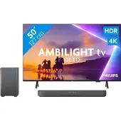 Philips Ambilight 50'' PUS8500 QLED 4K (2025) + TAB5309