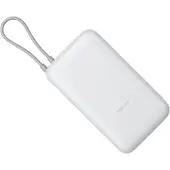 Xiaomi Batterie externe - - Power Bank 20000mAh - Câble USB-C intégré - Charge rapide 22,5W - Gris foncé