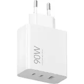 Xiaomi 90w Hypercharge Usb Wall Charger Argenté
