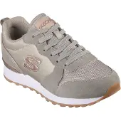 SKECHERS Baskets basses 'Goldn Gurl' beige / gris clair