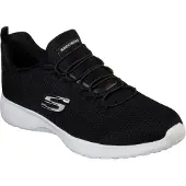 SKECHERS Baskets basses 'Dynamight' noir / blanc