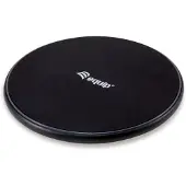 Equip 245501 Kabelloses Ladegerät 10W, für Qi-fähige Geräte,schwarz