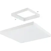 Eglo Connect LED Plafonnier Turcona-Z blanc 45 x 45 cm dimmable, ww-kw
