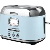 Muse Grille-pain 2 fentes 1000w bleu - - MS-120VB - collection of inspiration