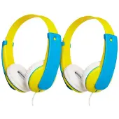 JVC HA-KD7 Jaune Lot de 2