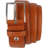 Strellson Ceinture cognac / argent