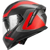 Cgm Casque intégral 311R BLAST Race rouge anthracite mat taille XS