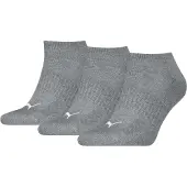 Puma Chaussettes de sport gris / blanc