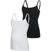 Mamalicious Haut 'MLKerrie' noir / blanc