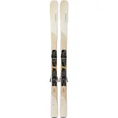K2 - Packs (skis + fix) - Skis de piste - Blur 79 W - M3 10 Compact Quikclik Black 2027 - Taille 163 cm - Beige