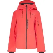 Oakley Veste de neige femme Canopy isolée rouge hibiscus L