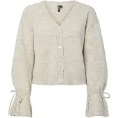 Pieces Cardigan 'PCSMILLA ' beige