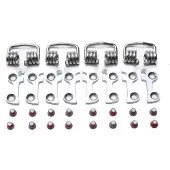 HT Components T1-sx Pedals Rebuild Kit Argenté