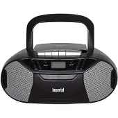 Imperial PBB 1 Boombox compacte et portable avec lecteur CD, lecteur de cassett