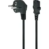 Gembird PC-186-VDE Câble d'alimentation (5 m), Câble d'alimentation, Noir