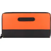 Green Burry Porte-monnaies 'Upcycled Tarpaulin ' orange / noir