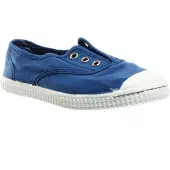 Cienta Slip-ons en Bleu Textile 26