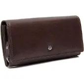 The Chesterfield Brand Cuir porte-monnaie Rivalto Wallet Brown marron foncé